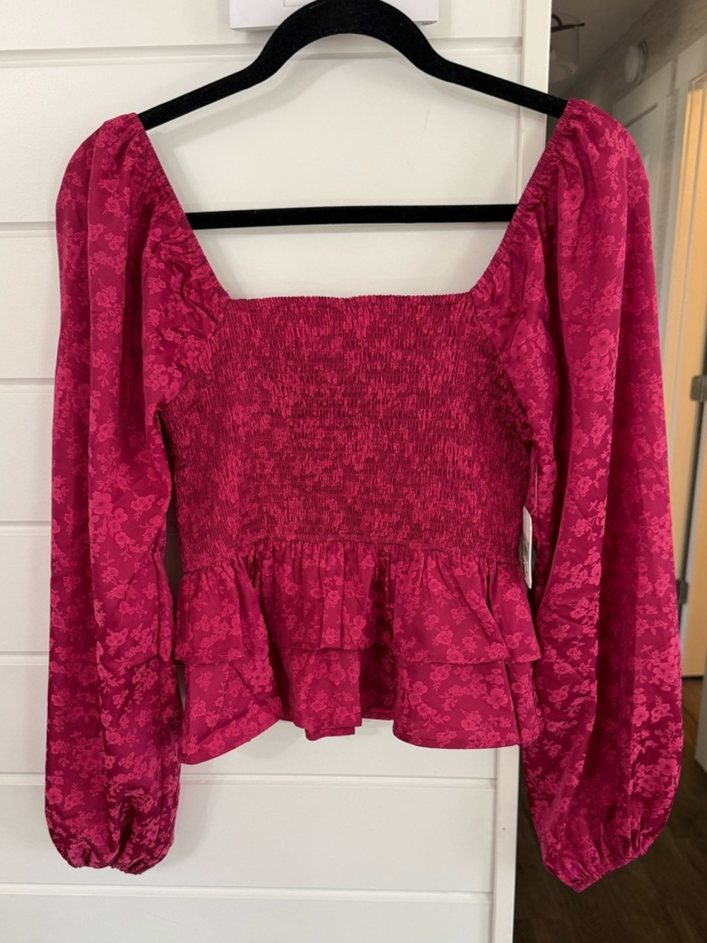 Altar’d  State Smocked Top‎